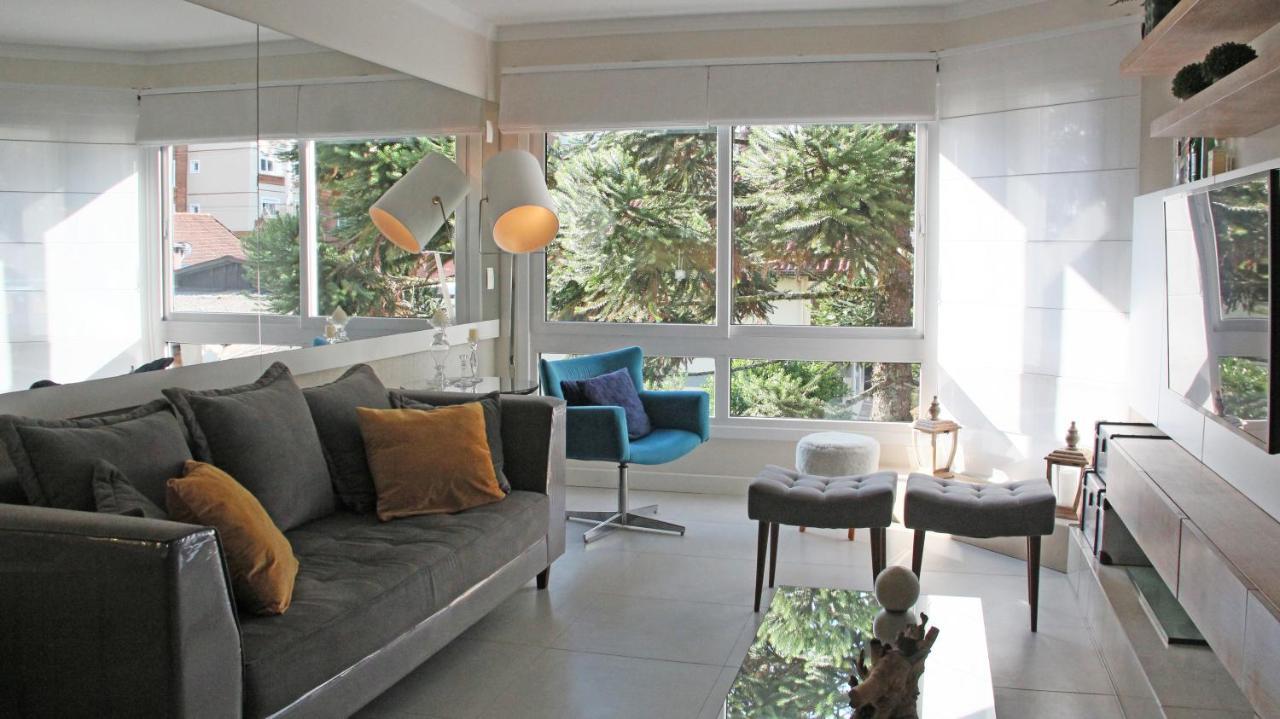 Apartamento No Centro De Gramado Apartment Luaran gambar